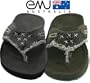 Emu Australia Men's "Ladder" Frayed Strap Sandals