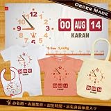 �����O����O�b�Y �y�x�r�[�f���b�N�X�Z�b�g�z CLOCK-���b�h 70cm�{90cm