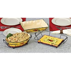 6 - Pc.Temp - tations� Bake N' Serve Set by TEMPTATIONS