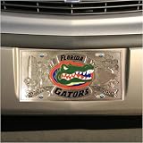 Florida Gators Heavy-Duty Color Pewter License Plate