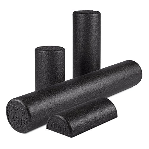 OPTP AXIS Foam Roller - Firm Density, Black