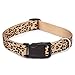 East Side Collection Cheetah-Print Nylon Dog Collar, 18â€“26 Inch