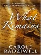 What Remains: A Memoir of Fate, Friendship, and Love [Hardcover]