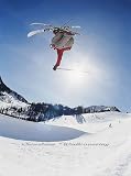 Trick Skiing Wall Mural