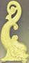 Mayer Mill Brass - DAI-1 - Dolphin Andiron - Pair