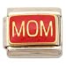 Enamel Mom Italian Charm Stainless Steel 9mm