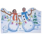 Festive Snowman Portrait Prop Kit
