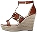 Nine West Women's Jellia Leather Wedge Sandal