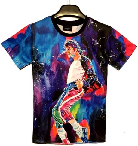 Legend Michael Jackson Shirt MJ Short Sleeve T Shirt (XL)