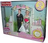 Fisher-Price Loving Family Bride and Groom Wedding Day Playset with Wedding Music