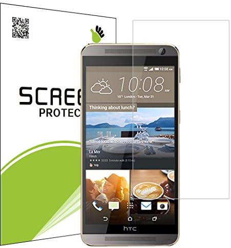 [5 PACK] SAVER HAND - Anti-Glare (Matte) Screen Protector for HTC ONE E9+