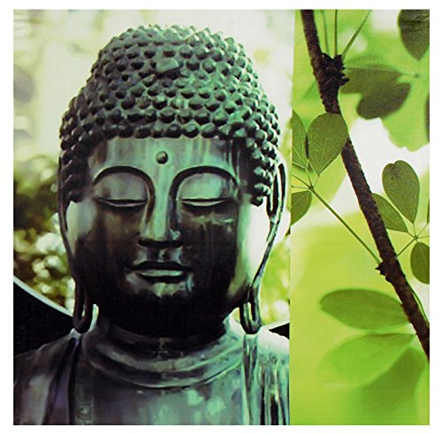 Oriental Furniture Patina Buddha Canvas Wall Art