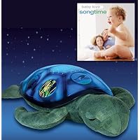 Twilight Sea Turtle Constellation NIght Light by Cloud b and Free Baby Love - Song Time CD