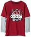 Adidas Boys 2-7 Opening Day Sport Top,Arizona Red,4T