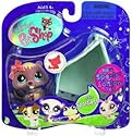 Littlest Pet Shop Assortment 'A' Series 2 Collectible Figure Beaver and Hollow Tree (Special Edition Pet!)