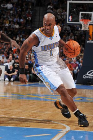 Phoenix Suns v Denver Nuggets: Chauncey Billups Photographic Poster Print by Garrett Ellwood, 24x36