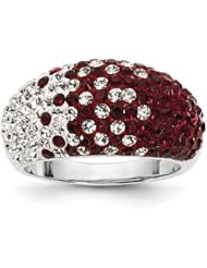 Sterling Silver Swarovski Elements Fayetteville Spirit Ring