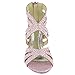 Generation Y Girls Dress Sandals Rhinestone Glitter Cutout Pageant High Heels