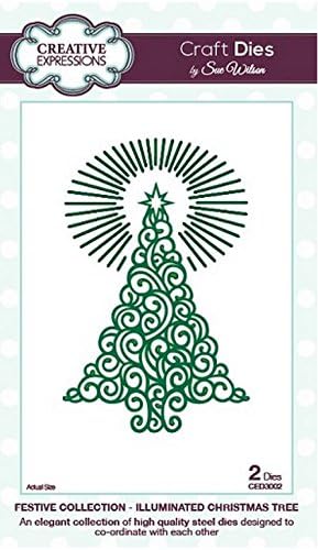 CED3002 - FESTIVE COLLECTION - ILLUMINATED CHRISTMAS TREE