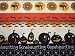 Clothworks Gone Haunting Jack O Lantern Stripe Halloween Fabric Yard