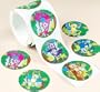 100 Neon Monkey Stickers