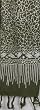 Rayon Batik Scarf - Olive Abstract