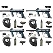 4 Pack - Tippmann 98 Custom 12oz Xray Family Package + Barrel Cover + Neck Guard