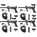 4 Pack - Tippmann 98 Custom 12oz Xray Family Package + Barrel Cover + Neck Guard