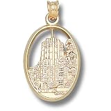 University of Michigan Union Pendant (Gold Plated)