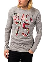 Rivaldi Camiseta Manga Larga (Gris Claro)