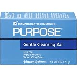 Purpose Gentle Cleansing Bar, 6-Ounce Bars (Pack of 2)