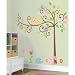 Roommates Repositionable Childrens Wall Stickers, Scroll Tree