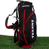 NFL Houston Texans Navy Blue-Red Fairway Stand Golf Bag