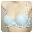 Mopas Sexy Half Cup Pattern Multifunctional And Adjustable Padded Underwire Bra