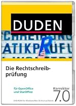 DUDEN Die Rechtschreibpr&uuml;fung f&uuml;r OpenOffice u. StarOffice Korrektor 7.0