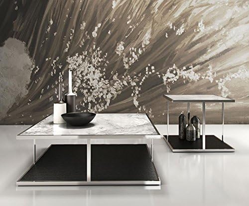 White Lacquer Modloft Lexington 94" Entertainment Unit