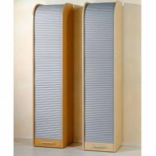 Rolloschrank 0756 Buche / Silber
