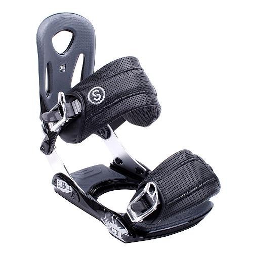 Silence SNLC II Snowboard Bindings – 10.0+/Black