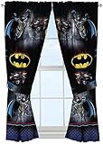 Warner Bros Batman Safe Again Window Drapes, 82 x 63"
