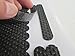Bettli Non-Slip Foam Hanger Grips Hanger Strips (Black 8x1)
