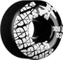 Bones Wheels "100s" Skateboard Wheels (52mm x 34mm, Black)
