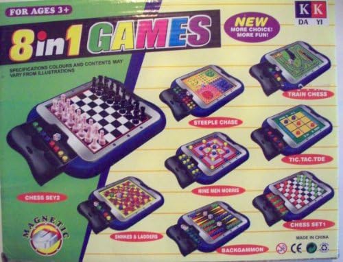 Magnetic Travel Games 8 in 1