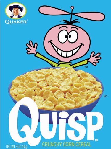 Quaker Quisp Cereal, 9-Ounce Boxes (Pack of 6)