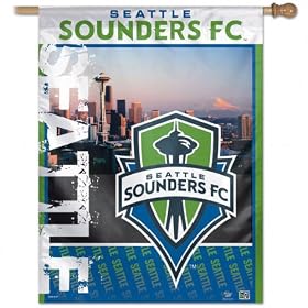 MLS Seattle Sounders FC 27-by-37 Inch Vertical Flag