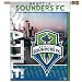 MLS Seattle Sounders FC 27-by-37 Inch Vertical Flag