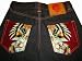 Men's Ed Hardy Denim Shorts RDMLB Pocket Eagle Raw Denim