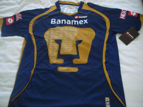 PUMAS DE LA UNAM HOME JERSEY 2008 (LOTTO)