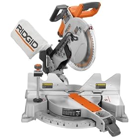 Factory-Reconditioned Ridgid 15 Amp, 12 Dual Compound Miter Saw With Adjustable Laser... by Ridgid