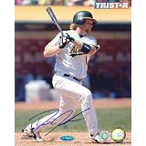 Dan Johnson Oakland Athletics Autographed 8x10 Photograph