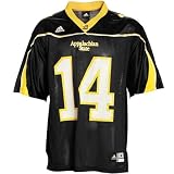 adidas Appalachian State Mountaineers #14 Black Replica Football Jersey